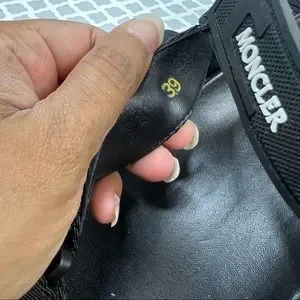 Moncler | Shoes | Nwot Moncler Black Flavia Webbed Hiking